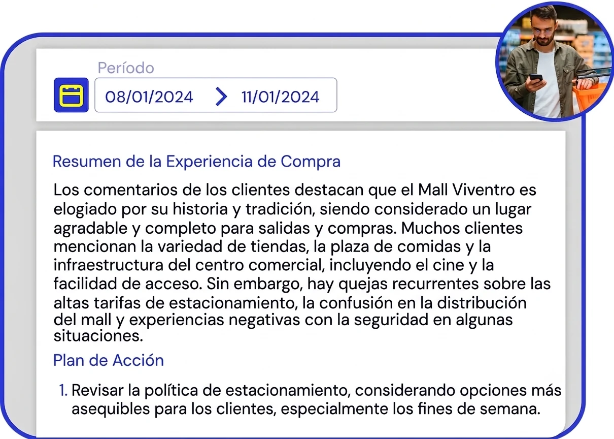 Plan de acción retail derivado del feedback de clientes